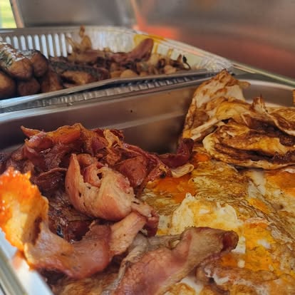 Members Meetup food and BBQ